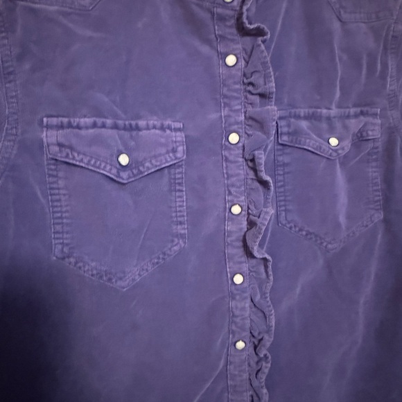 Sundance Violet Ruffled Blouse - Picture 2 of 5